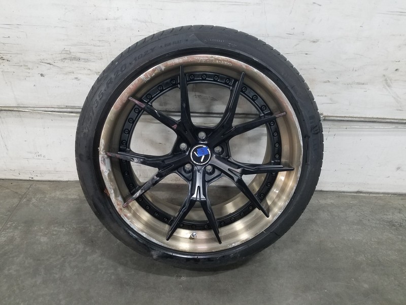 2019 BMW M5 Comp F90 20" Vision Forged Front Wheel / Tire #3 - *#8437 KK2