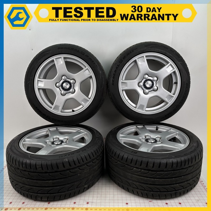 97-04 Corvette C5 WHEEL 17" 18" INCH RIM WITH GENERAL G MAX TIRE SET OEM