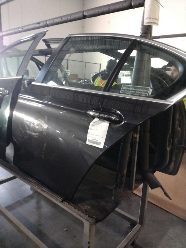 BMW 535i 2015 Left Rear Door GREY 420956 9832