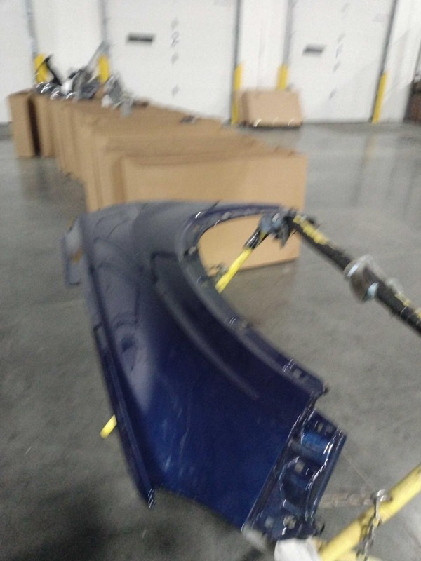 2022 Hyundai Santa Fe Front Left Fender Blue - Used, 59000 Miles