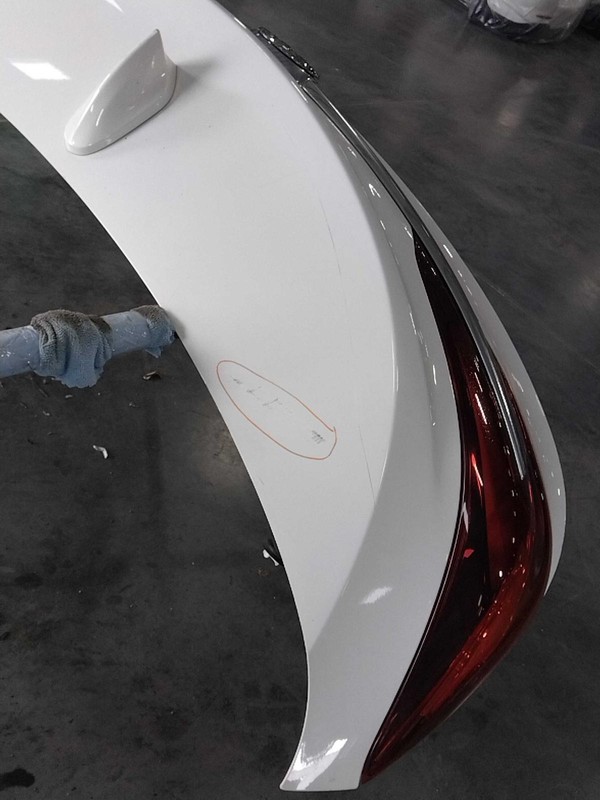 2016 Buick Cascada Deck Lid Trunk Lid White OEM 2DR Convertible 75000 Miles