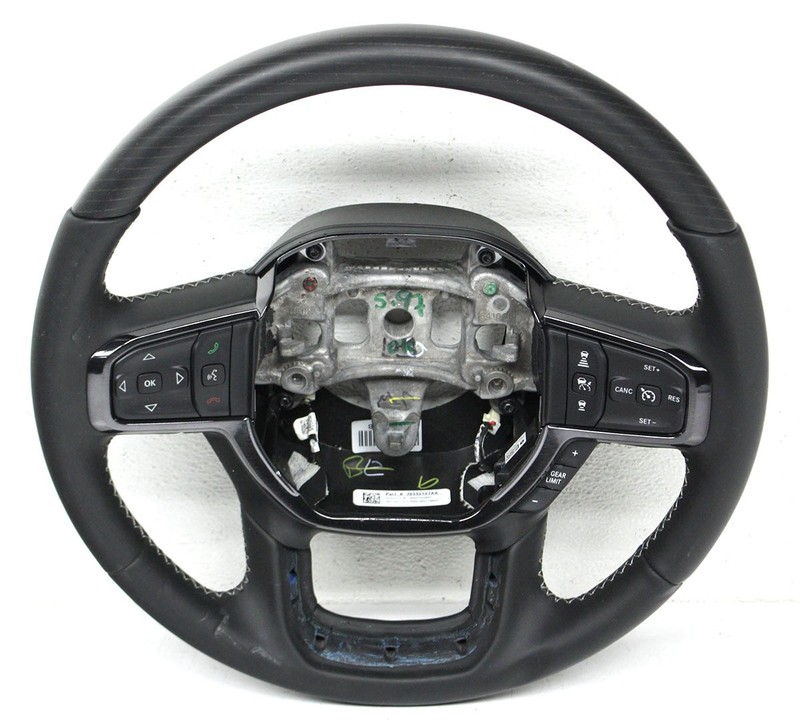 OEM Steering Wheel For Ram 1500 Black leather 7DS921X7AA