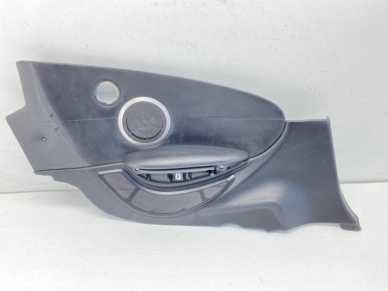 06-10 BMW E63 E64 645 650 M6 Rear Left Side Door Panel Card Leather Black OEM✅