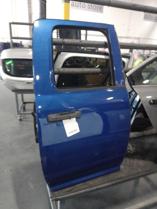2017 RAM Dodge 1500 Pickup Right Rear Door Blue 140506 157k Miles Used