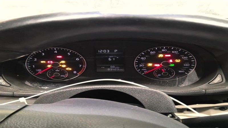 Speedometer Cluster MPH US Market Opt 9Q5 Fits 13-14 PASSAT 3599804