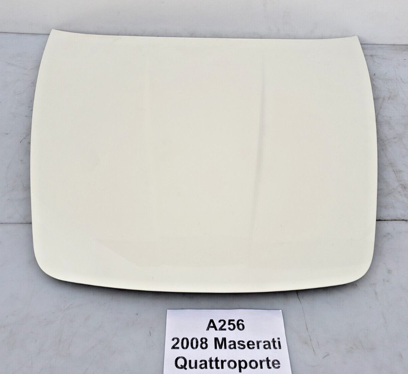 ✅ 03-12 OEM Maserati Quattroporte M139 Front Hood Bonnet Cover Panel Shell White