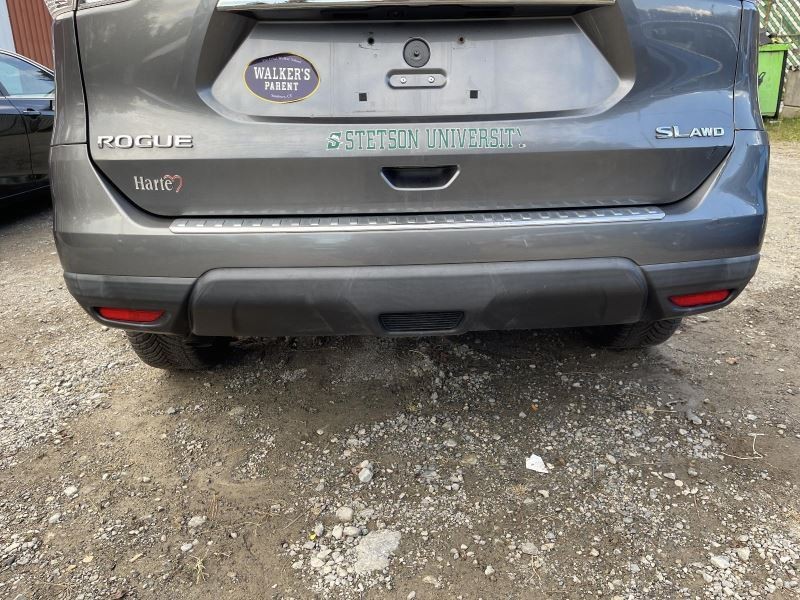 2014-2016 NISSAN ROGUE REAR BUMPER COVER SMALL RIP GRAY PC:KAD 112K -SL- 50118