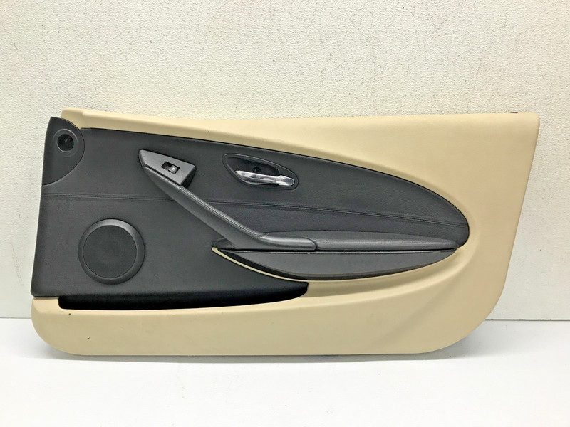 06 07 08 09 10 BMW 650I Front Left Driver Side Door Trim Panel Beige