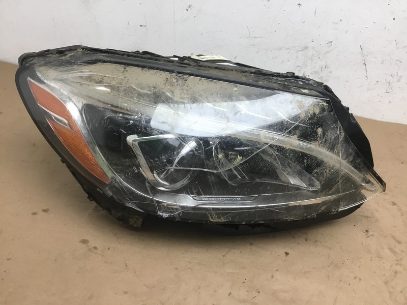 Mercedes C43 W205 AMG Front Right Pass Headlight Light Lamp PARTS ONLY 17-20 |:Y