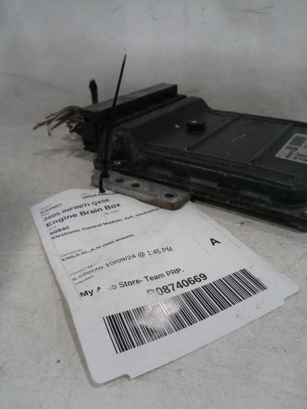 Used Engine Control Module (ECM) fits: 2005 Infiniti QX56 Electronic Control Mod