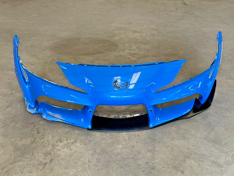 ⭐2020-2023 TOYOTA SUPRA MK5 A90 A91 BARE FRONT BUMPER COVER PANEL BLUE W/PDC OEM