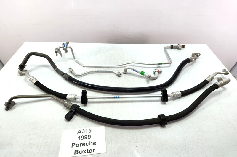 ✅ 97-04 OEM Porsche Boxster 986 AC Air Condition Line Pipe Hose Tube SET