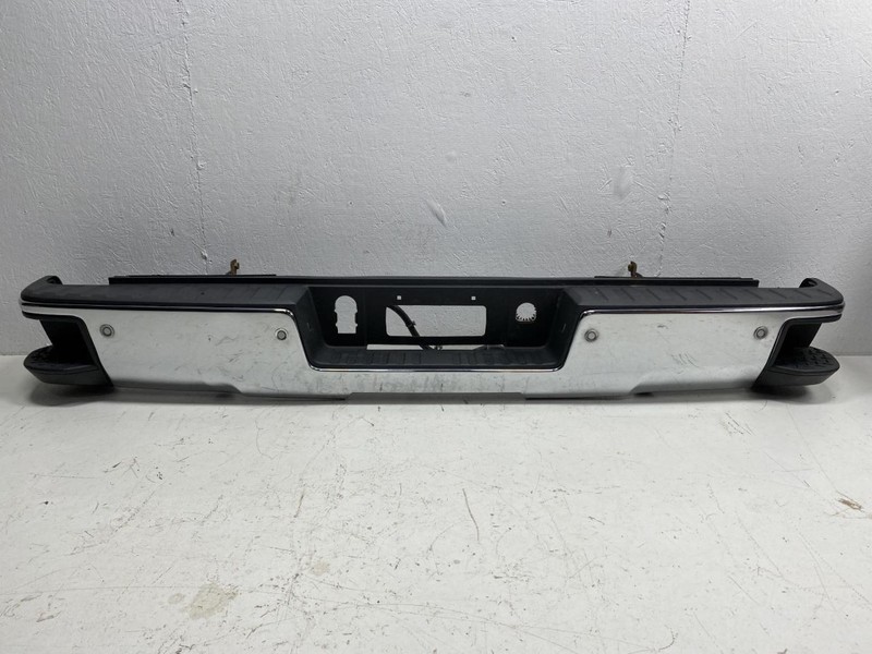 Rear Bumper Chrome Park Assist Fits 2014-2019 Chevrolet Silverado 1500 86204