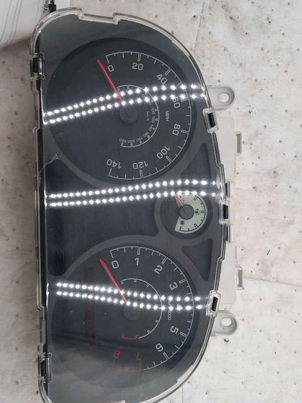2007 Saturn Sky Speedometer Gauge OEM Silver 2.4L 59k Miles NJ25-26258-667433