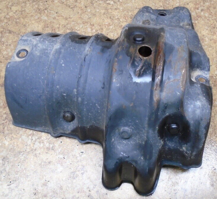 1986 1987 Honda TRX350 TRX 350 4x4 Differential Guard Skid Plate Fourtrax Front