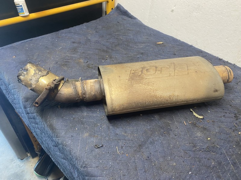 2000 Volkswagen Golf 2 Door VR6 Exhaust Muffler OEM