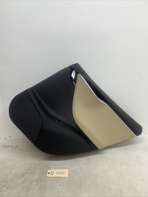 2012-2019 Tesla Model S Rear Passenger Side Door Panel Trim Right RH OEM 9116 C1