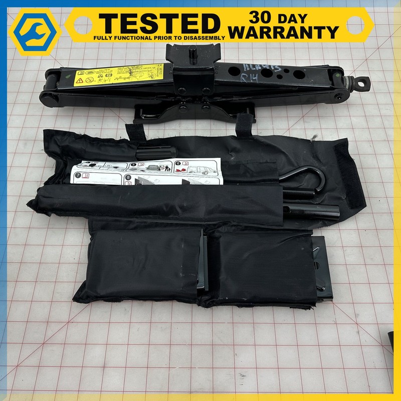 05-16 Land Rover LR4 LR3 EMERGENCY SPARE TIRE WHEEL JACK LIFT TOOLS & CASE OEM