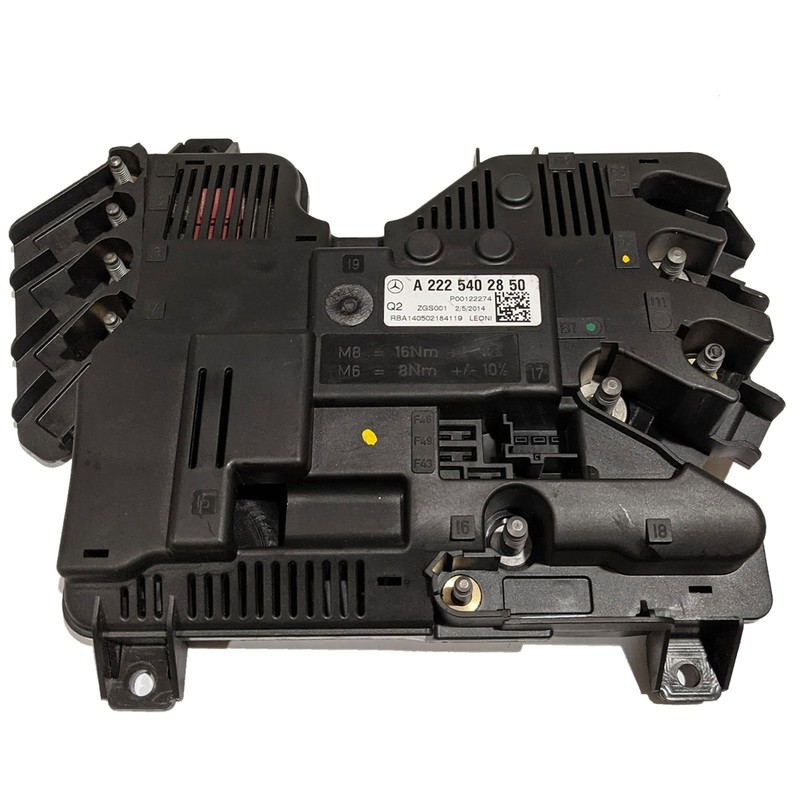 OEM Rear Fuse Relay Distribution Box Mercedes-Benz S63 S65 AMG 15-17 2225402850