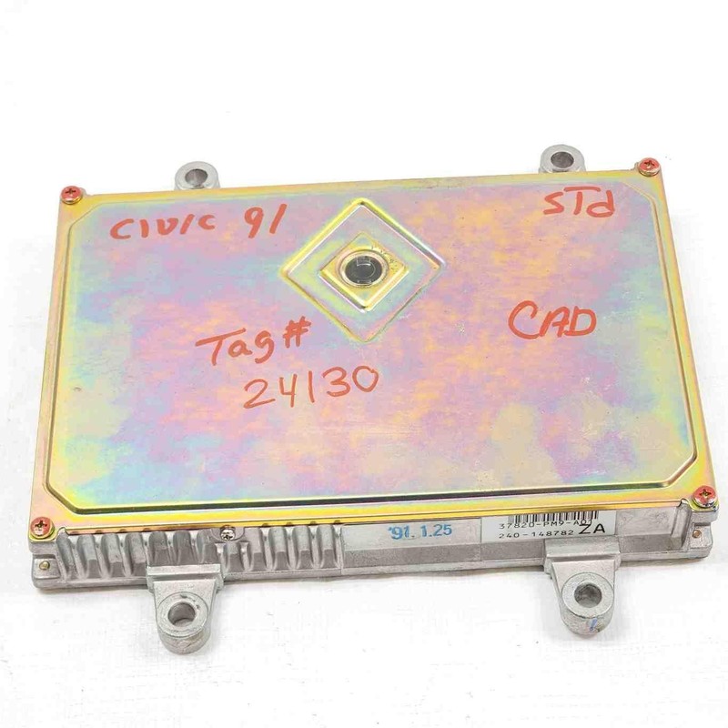 1991 Civic Hatchback Engine Electronic Control Module OEM 37820PM9A01