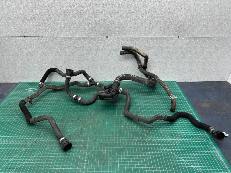 17-18 Volvo S60 T5 2.0L engine RADIATOR COOLANT HOSE PIPE LINE SET OEM
