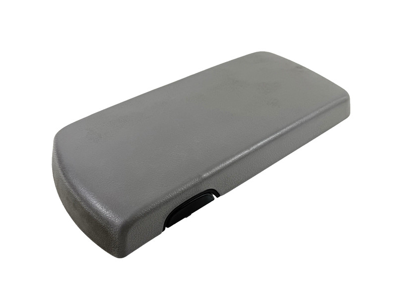 2004-2009 Dodge Durango Center Console Armrest Lid Cover Gray Vinyl OEM