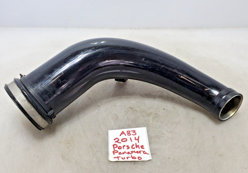 ✅ 10-16 OEM Porsche Panamera Turbo 970 4.8L Front Right Engine Air Intake Hose