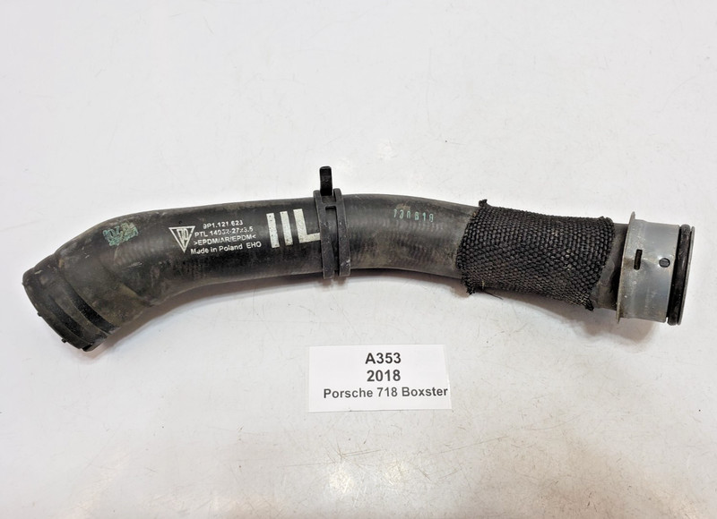 ✅ 17-25 OEM Porsche 718 Boxster 982 Water Coolant Return Hose Line 36k
