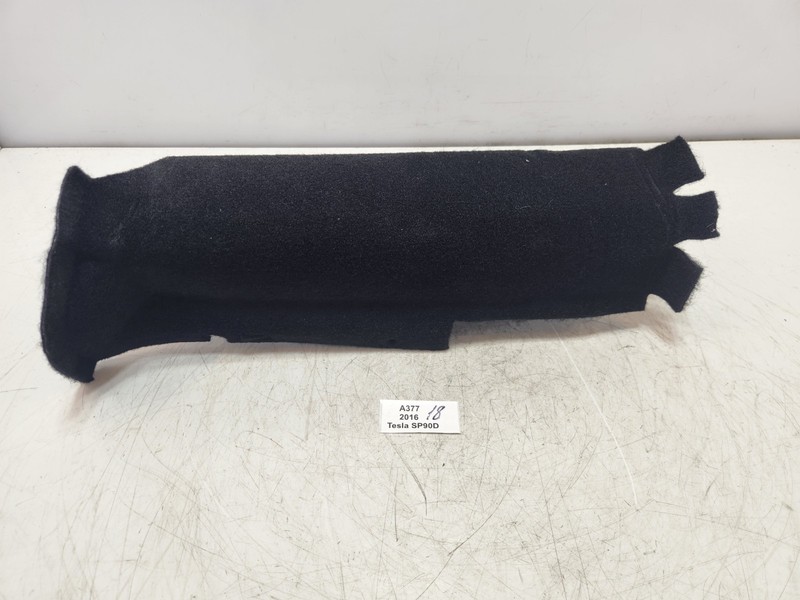 ✅ 12-20 OEM Tesla Model S Rear Left Driver Trunk Carpet Trim Black 19k