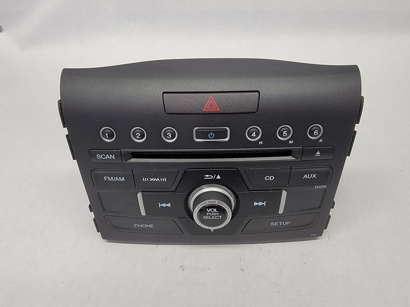 12-'14 HONDA CR-V radio assembly head unit w/o navigation OEM 1 Year Wnty!
