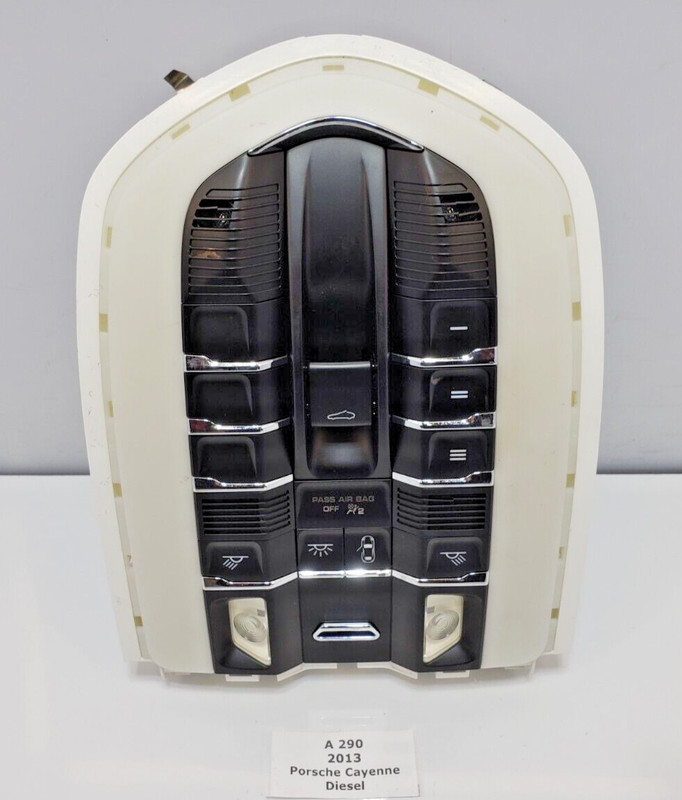 ✅ 11-18 OEM Porsche Cayenne 958 Overhead Console Reading Dome Light Panel