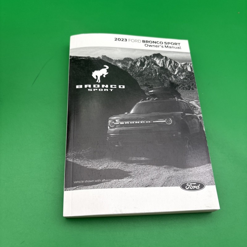 2023 Ford Bronco Sport Owners Manual With Free Shipping Included