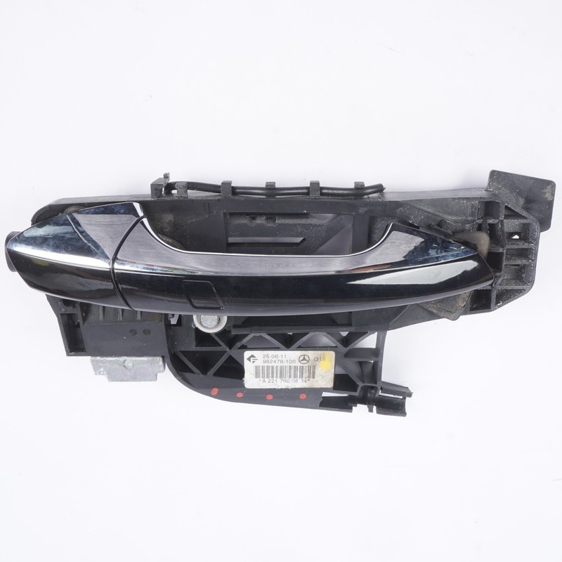 07-13 Mercedes W221 S550 S63 AMG Rear Right Exterior Door Handle Keyless Go OEM