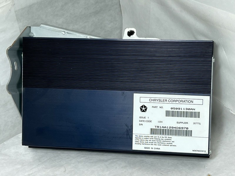 ✅ 13-2019 DODGE RAM 1500-3500EQUIPMENT RADIO AMPLIFTER05091130AN MOPAR OEM