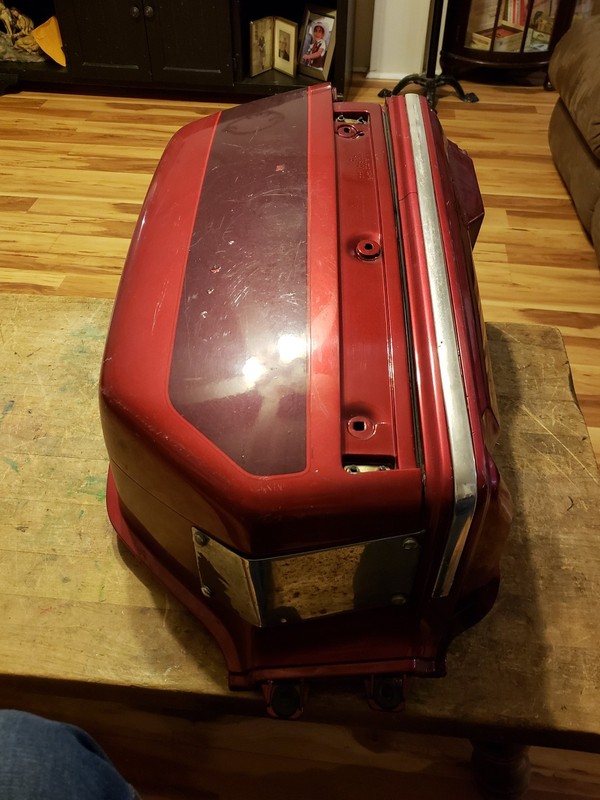 HONDA GL1500 INTERSTATE GOLDWING GL 1500 LEFT HARD SADDLE BAG LUGGAGE CASE COMP.