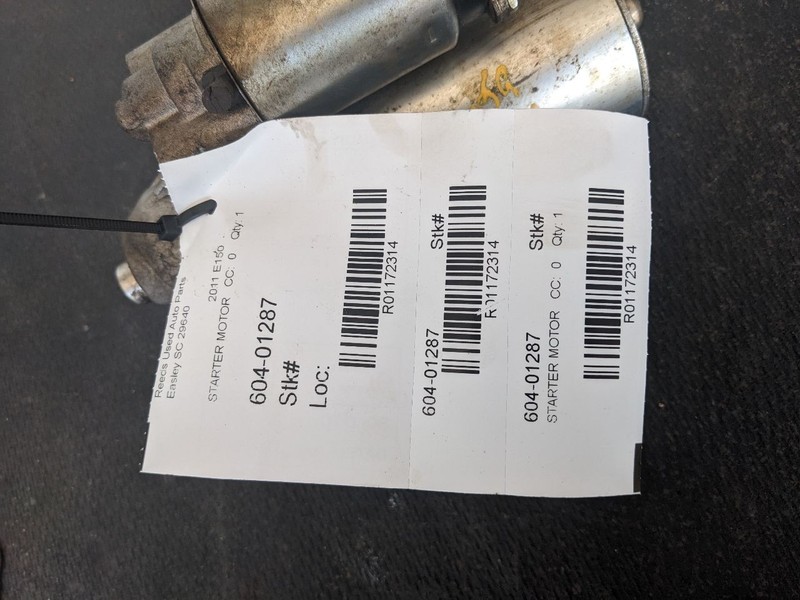 Starter Motor Thru 12/16/12 Fits 02-13 FORD E150 VAN 1172314