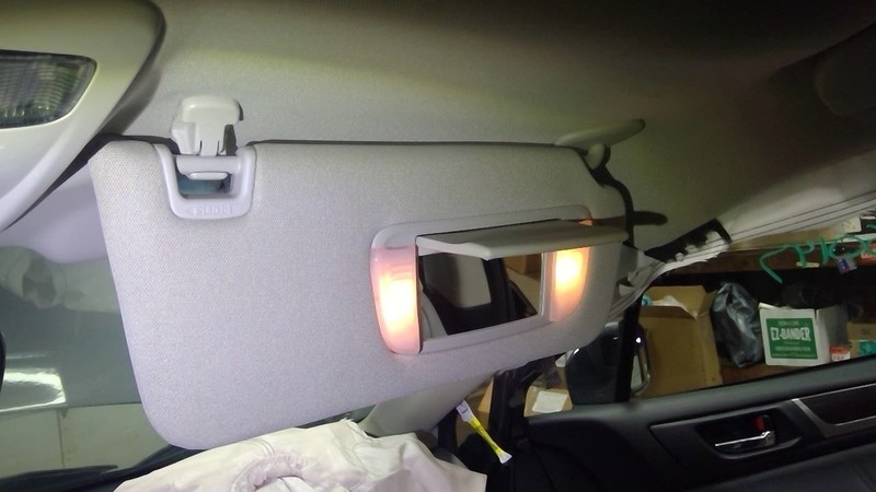 Passenger Right Sun Visor Sedan Fits 15-25 LEGACY 1781995