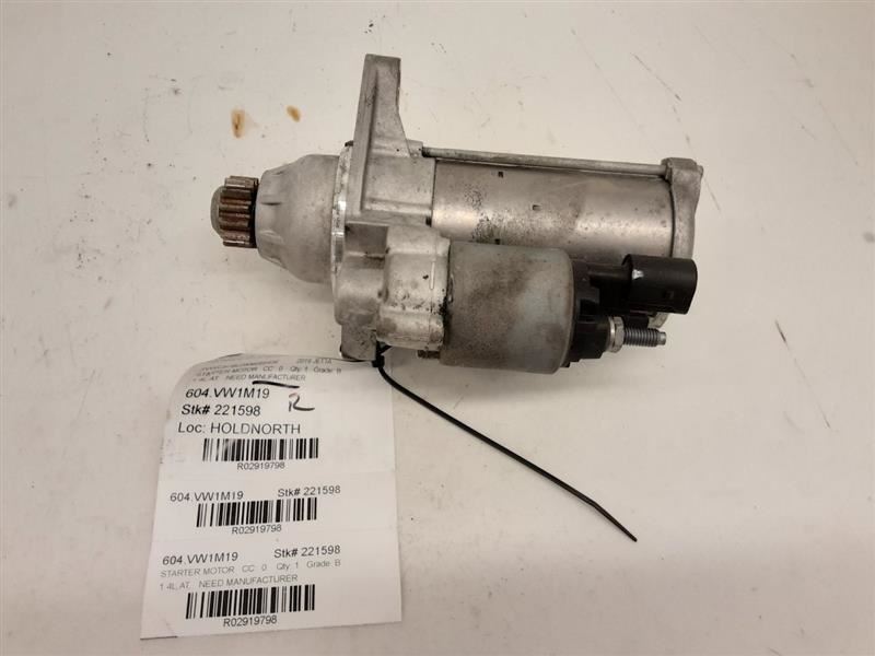 Starter Motor Bosch Manufacturer Fits 19 GOLF 2919798