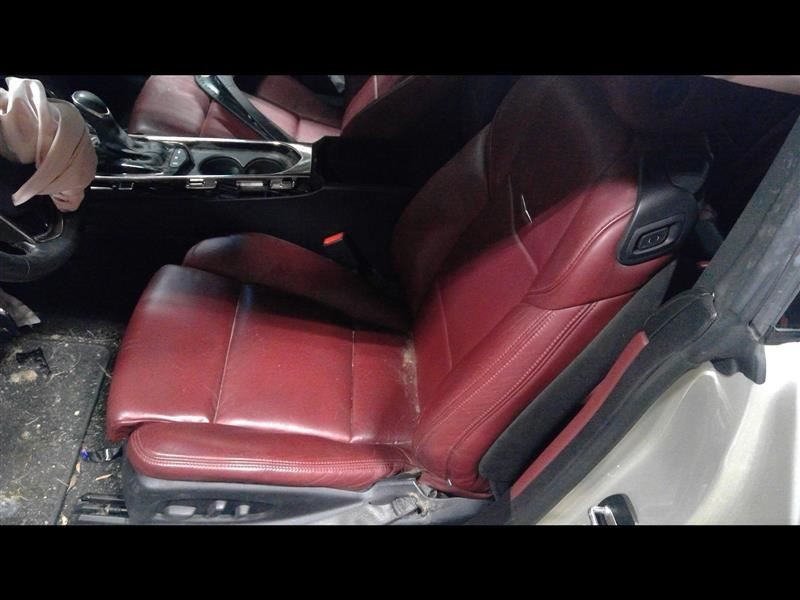 Driver Front Seat Base Coupe Bucket Electric Luxury Red Leather Fits 16 ATS