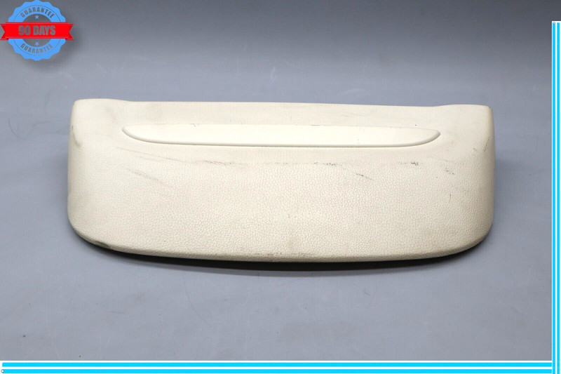 09-15 BMW 750Li 750i Front Right Seat Upper Top Back Cover Trim Tan Oem