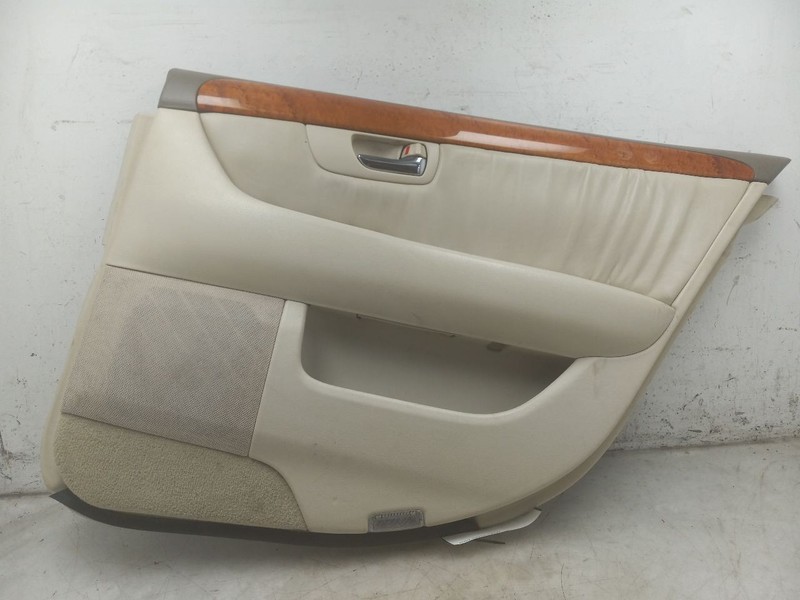 01 LEXUS LS430 REAR PASSENGER RIGHT DOOR PANEL LEATHER TAN-LK03