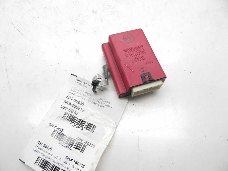 98-00 LEXUS LS400 HEADLAMP LEVELING CONTROL MODULE ECM ASSEMBLY