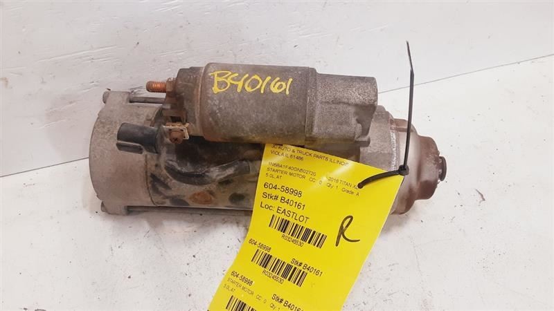Starter Motor Fits 16-19 TITAN XD 3245530