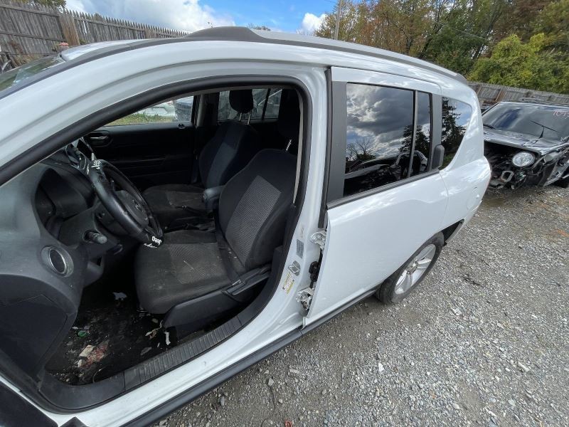 2007-2017 JEEP COMPASS LEFT ROCKER W/POST WHITE PC: PW7 97K -SPORT- 50406