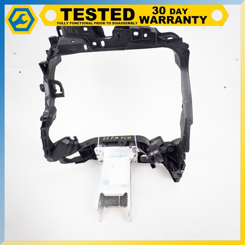 15-24 PORSCHE MACAN FRONT LEFT DRIVER RADIATOR CORE SUPPORT BRACKET OEM
