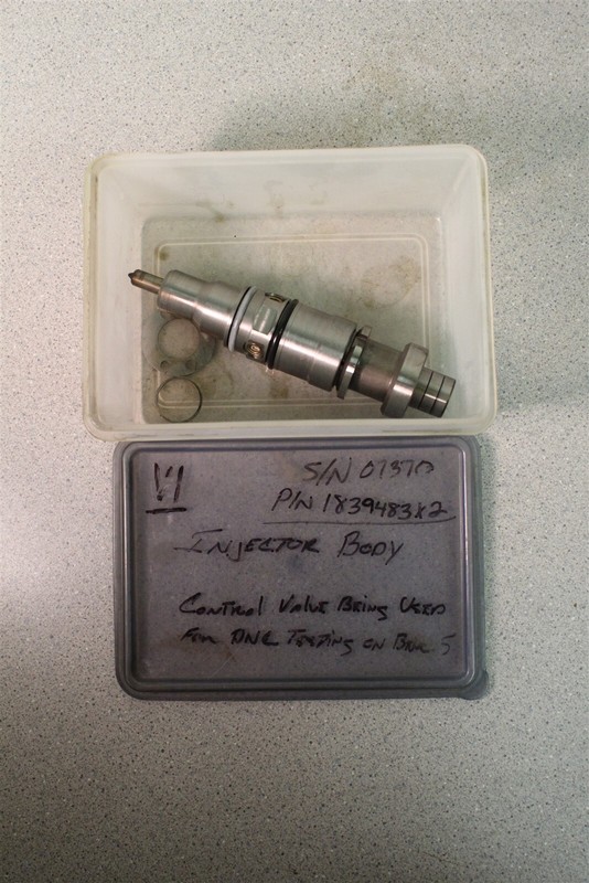 Injector Body V1 S/N 07370 183948X2 *FREE SHIPPING*