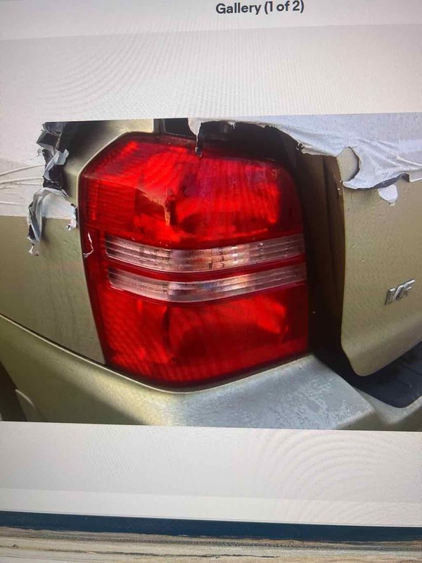 Tail Light Assembly TOYOTA HIGHLANDER Left 01 02 03