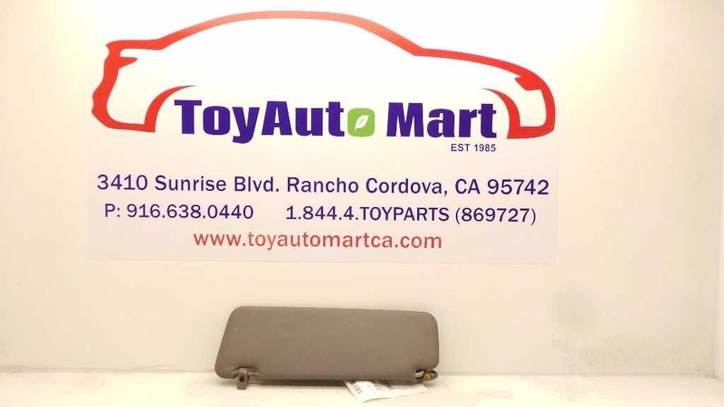 1995 TOYOTA Sun Visor, RIGHT SIDE, GREY LEATHER