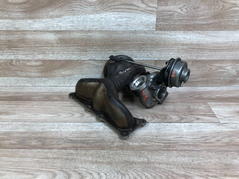 BMW OEM E90 E92 335 FRONT ENGINE MOTOR TURBO TURBOCHARGER MANIFOLD N54 R 07-13