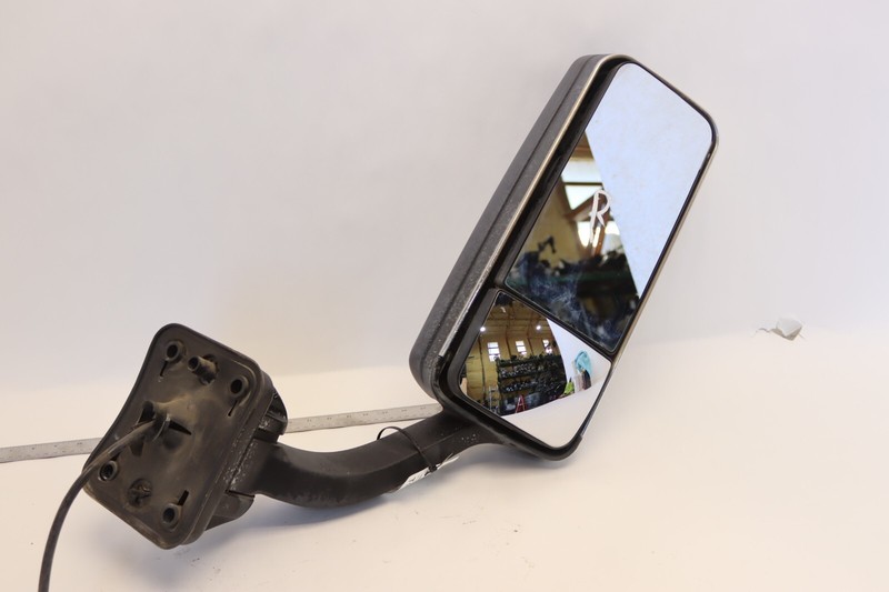 2008-2017 FREIGHTLINER CASCADIA 125 FRONT RIGHT PASSENGER DOOR MIRROR CHROME OEM